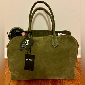 NWT Claudia Firenze Suede (TJ Maxx’s The Row Margaux)